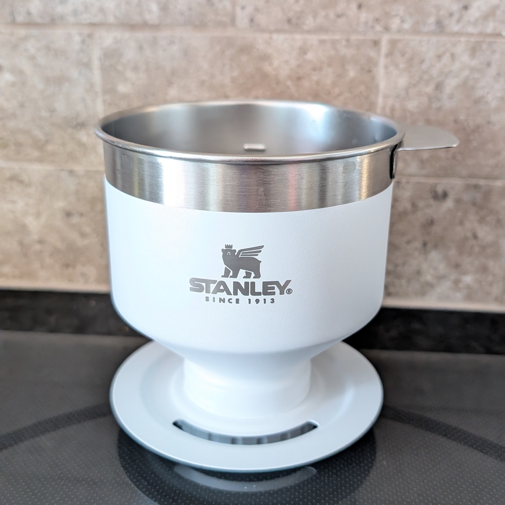 Stanley Camping Pour Over Coffee Maker 20-02620 Portable Dripper White